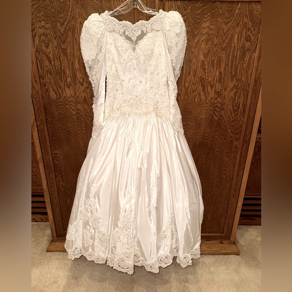 Mori Lee Custom Wedding Dress Size 12 - Picture 1 of 7